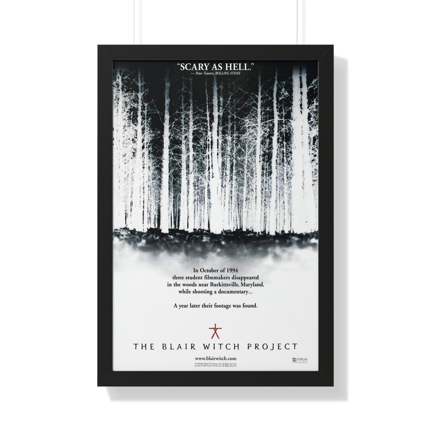 THE BLAIR WITCH PROJECT 1999 - Framed Movie Poster-20" x 30"-The Sticker Space