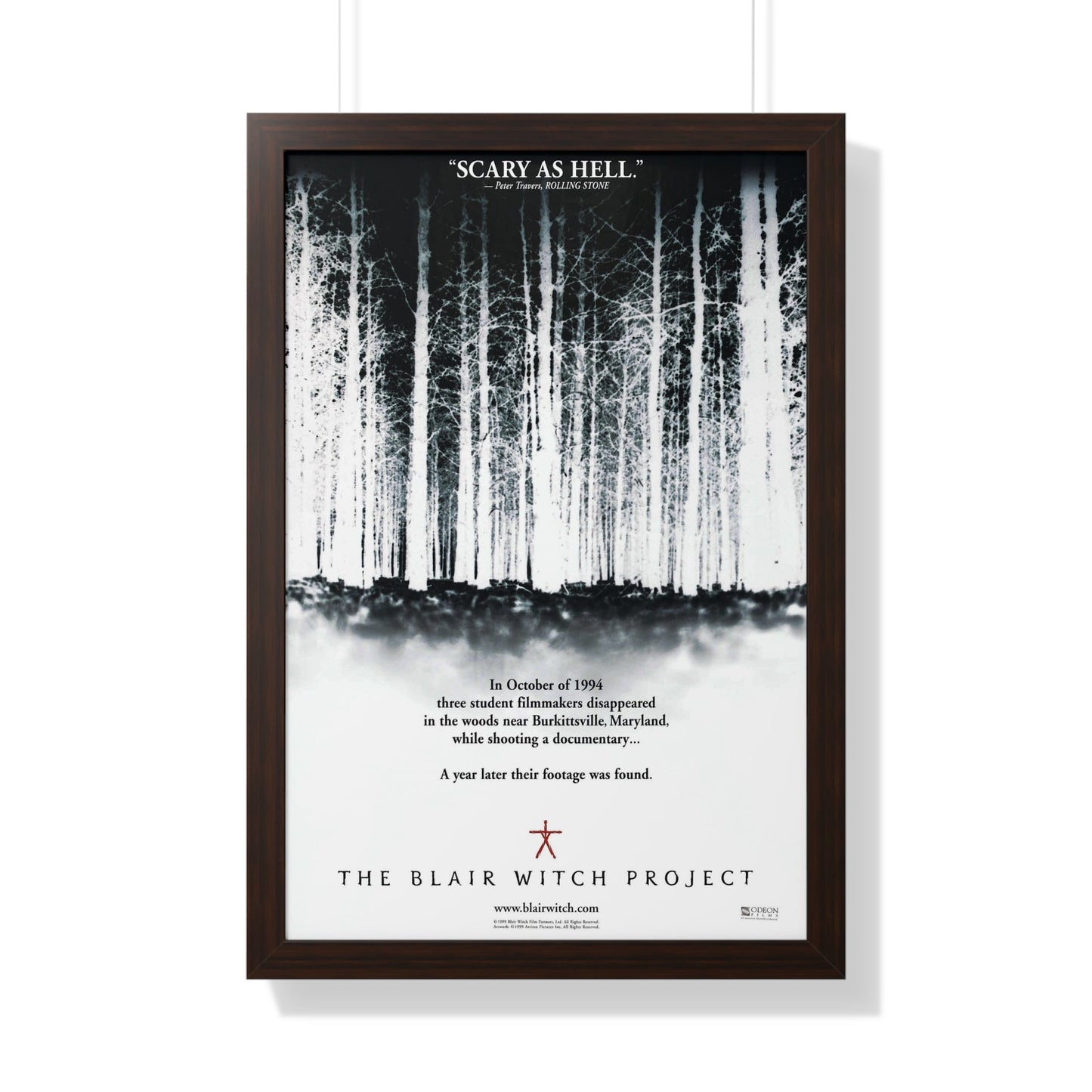 THE BLAIR WITCH PROJECT 1999 - Framed Movie Poster-20" x 30"-The Sticker Space