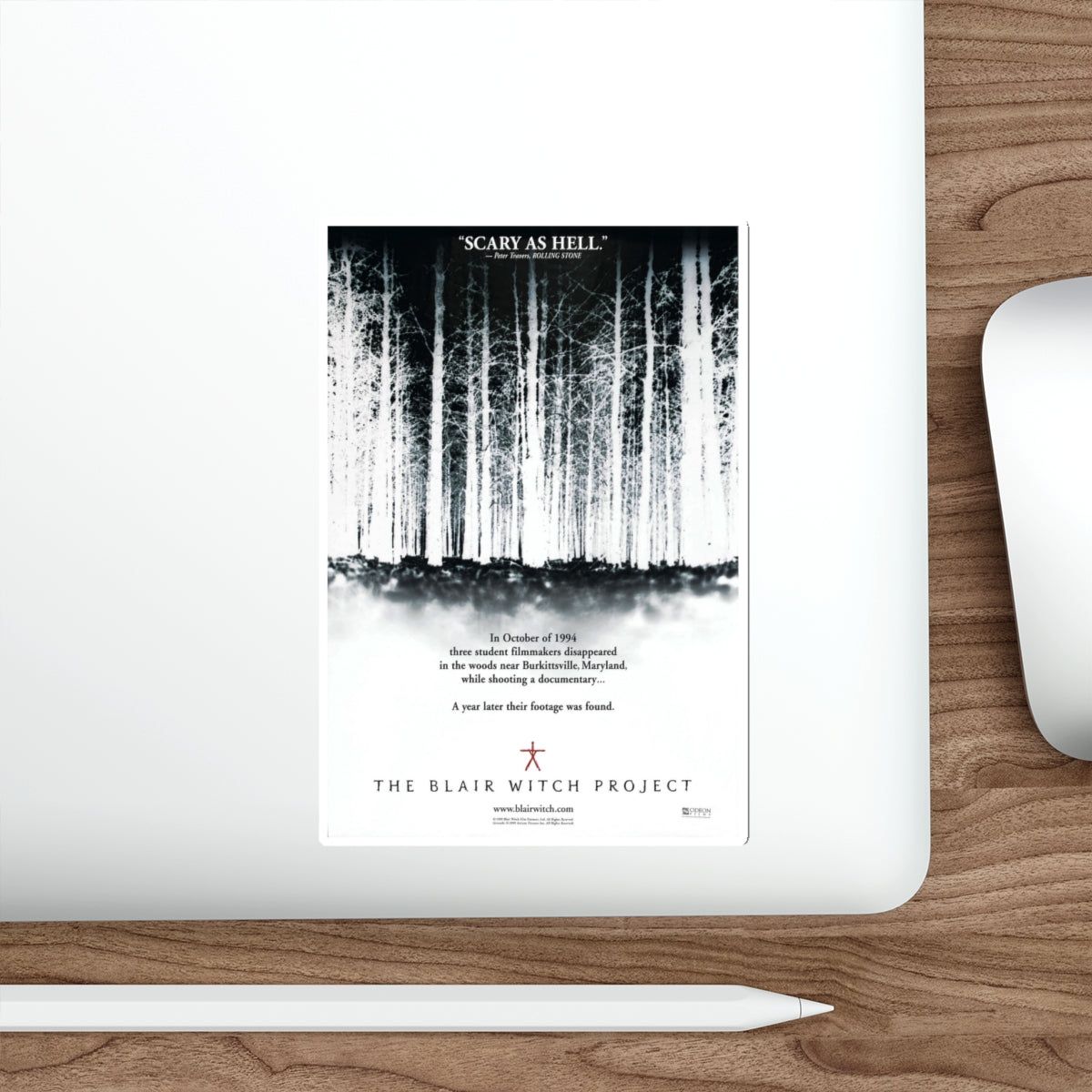 THE BLAIR WITCH PROJECT 1999 Movie Poster STICKER Vinyl Die-Cut Decal-The Sticker Space