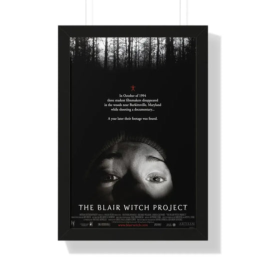 THE BLAIR WITCH PROJECT (2) 1999 - Framed Movie Poster 16″ x 24″ Black - The Sticker Space