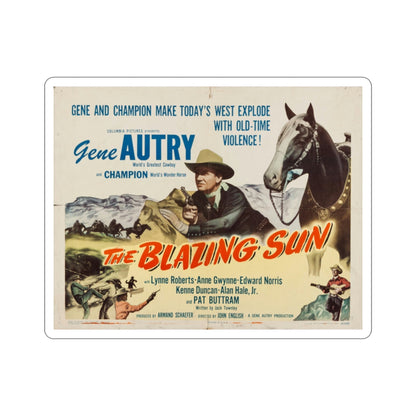 The Blazing Sun 1950 v2 Movie Poster STICKER Vinyl Die-Cut Decal-2 Inch-The Sticker Space