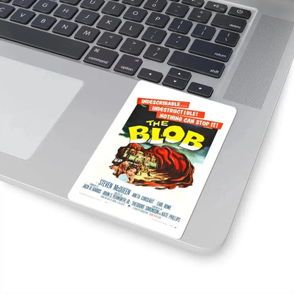 THE BLOB 1958 Movie Poster - STICKER Vinyl Kiss-Cut Decal - The Sticker Space
