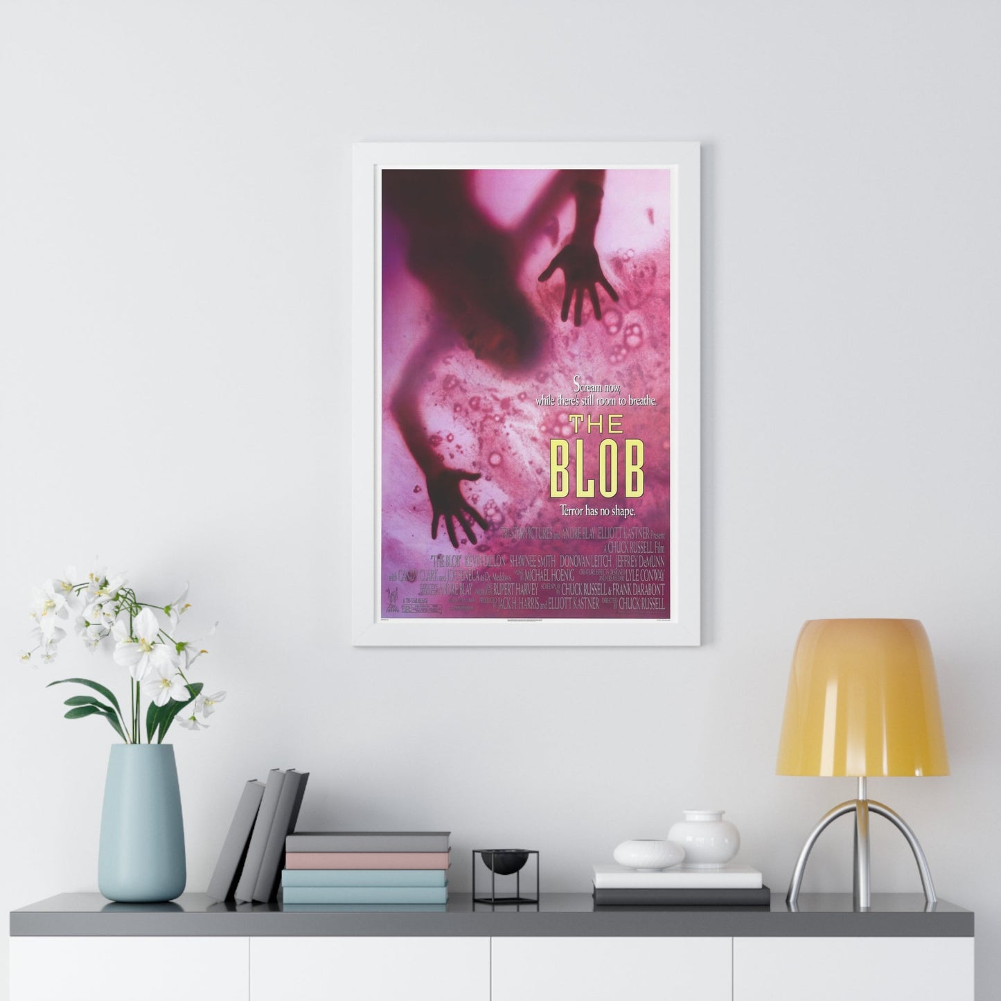 THE BLOB 1988 - Framed Movie Poster-The Sticker Space