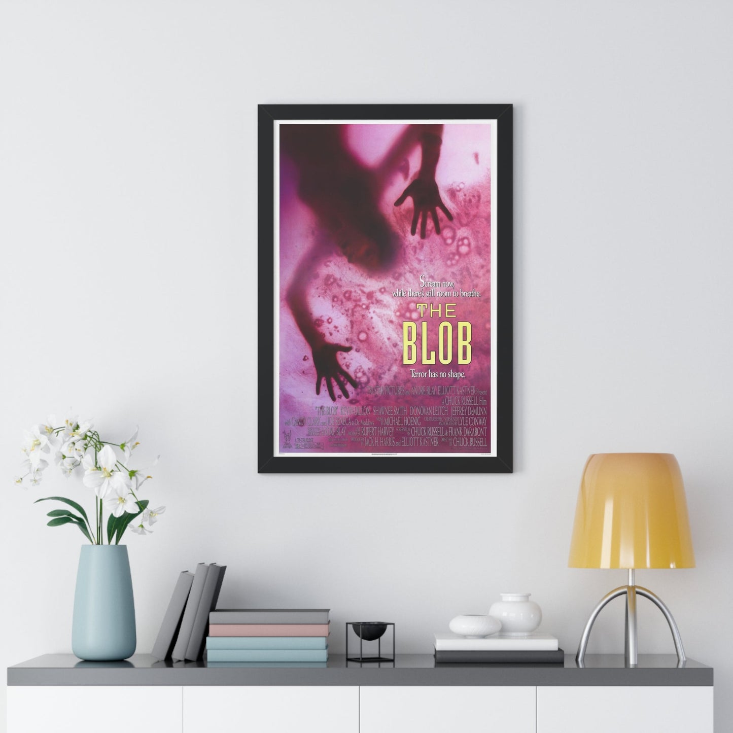 THE BLOB 1988 - Framed Movie Poster-The Sticker Space