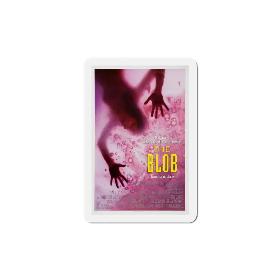 The Blob 1988 Movie Poster Refrigerator Magnet 6 Inch - The Sticker Space