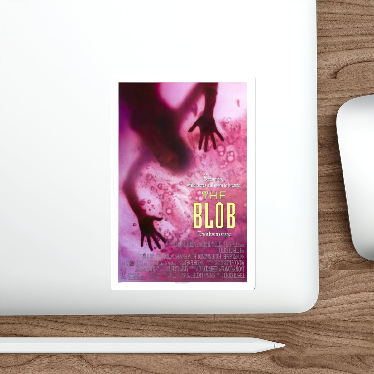 THE BLOB 1988 Movie Poster STICKER Vinyl Die-Cut Decal-The Sticker Space