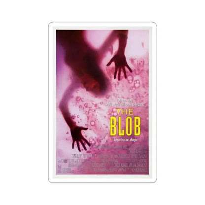 The Blob 1988 Movie Poster - STICKER Vinyl Kiss-Cut Decal 3 Inch White - The Sticker Space