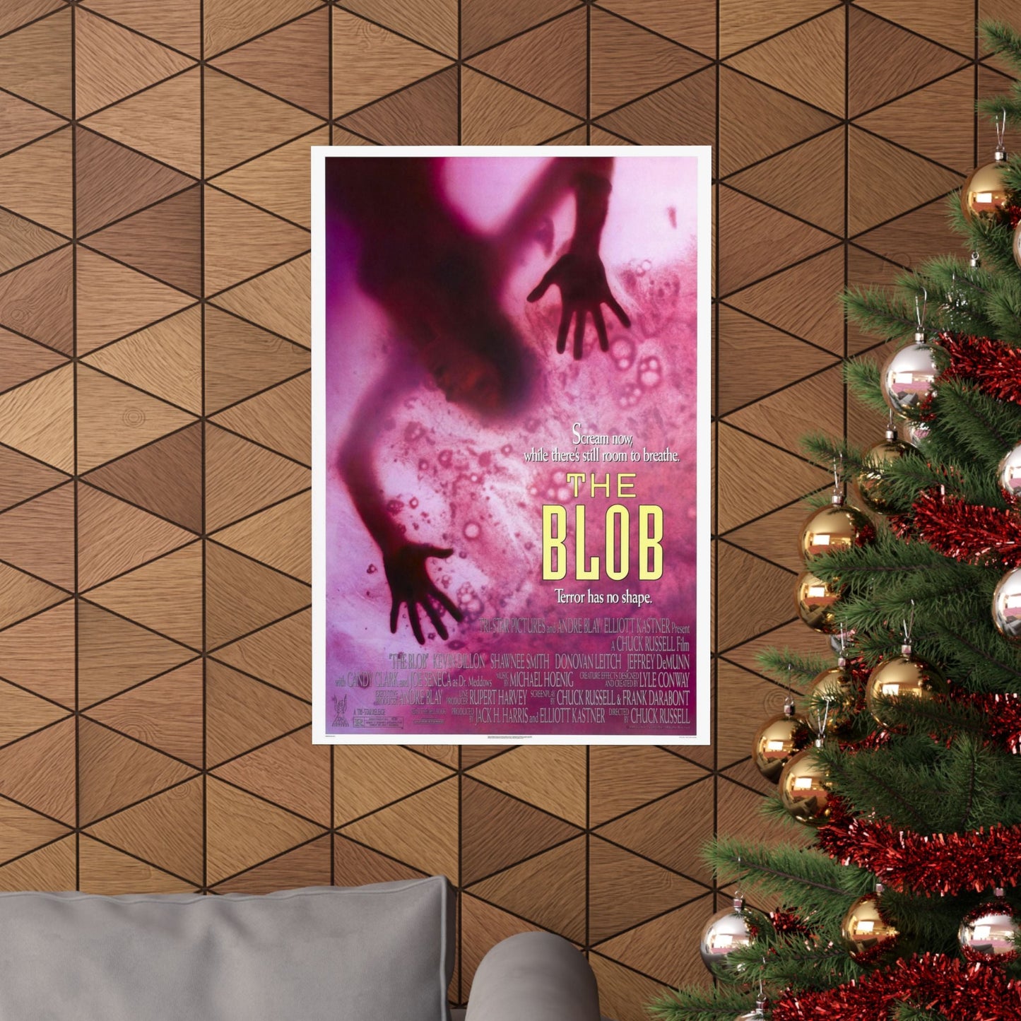 THE BLOB 1988 - Paper Movie Poster-The Sticker Space