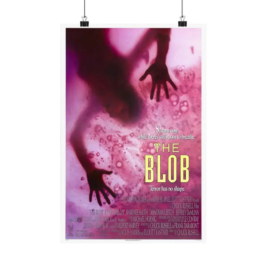 THE BLOB 1988 - Paper Movie Poster 12″ x 18″ Matte - The Sticker Space