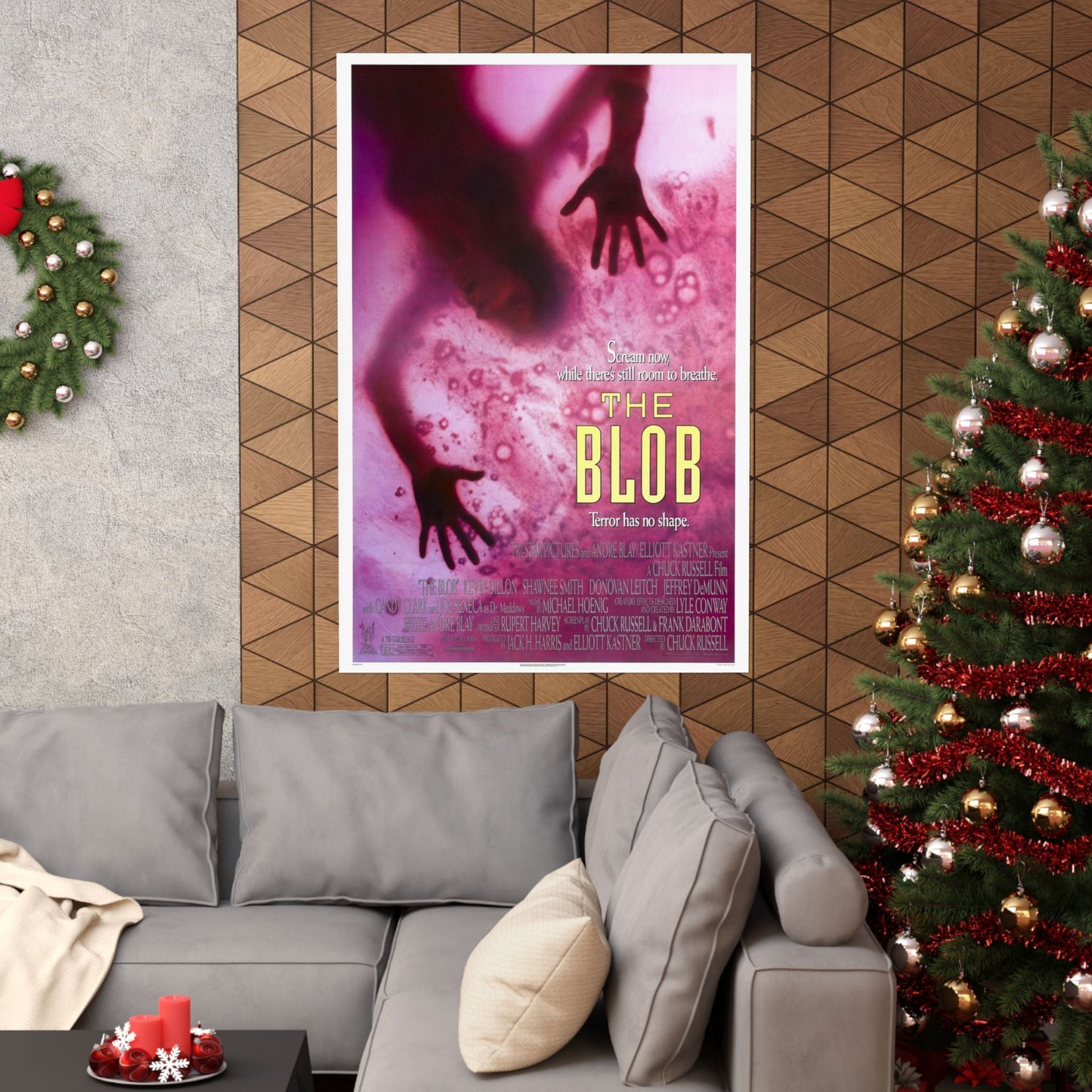 THE BLOB 1988 - Paper Movie Poster-The Sticker Space