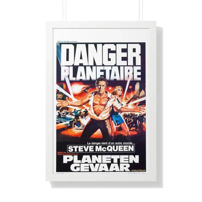 THE BLOB (BELGIAN) 2 1958 - Framed Movie Poster 20" x 30" White - The Sticker Space