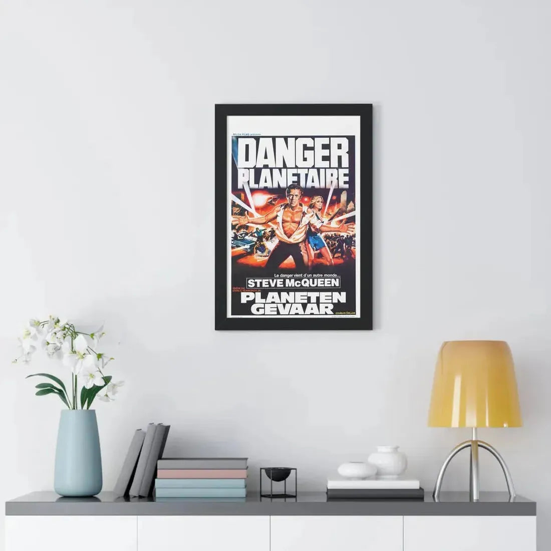 THE BLOB (BELGIAN) 2 1958 - Framed Movie Poster - The Sticker Space