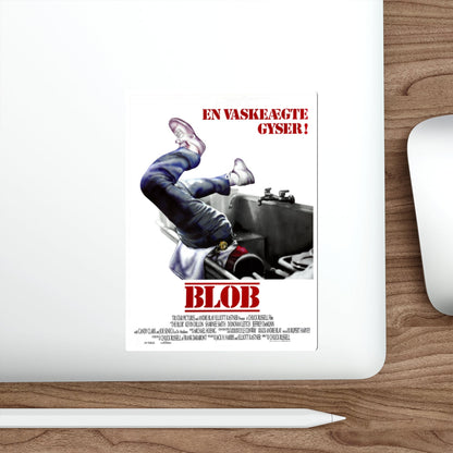 THE BLOB (DANISH) 1988 Movie Poster STICKER Vinyl Die-Cut Decal-The Sticker Space