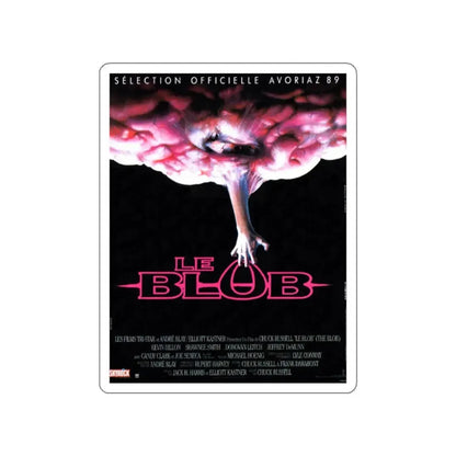 THE BLOB (FRENCH) 1958 Movie Poster STICKER Vinyl Die-Cut Decal 2 Inch - The Sticker Space