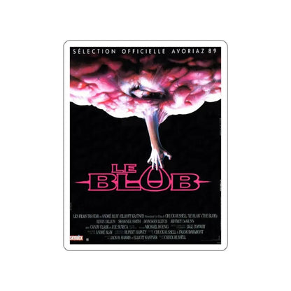 THE BLOB (FRENCH) 1958 Movie Poster STICKER Vinyl Die-Cut Decal 5 Inch - The Sticker Space
