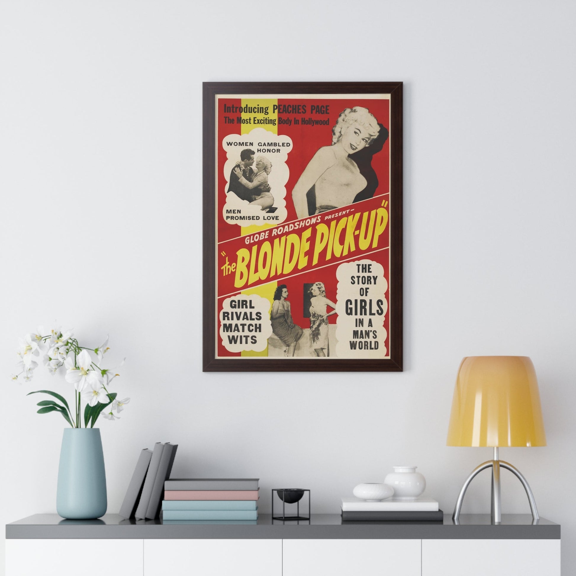 THE BLONDE PICK-UP 1951 - Framed Movie Poster-The Sticker Space