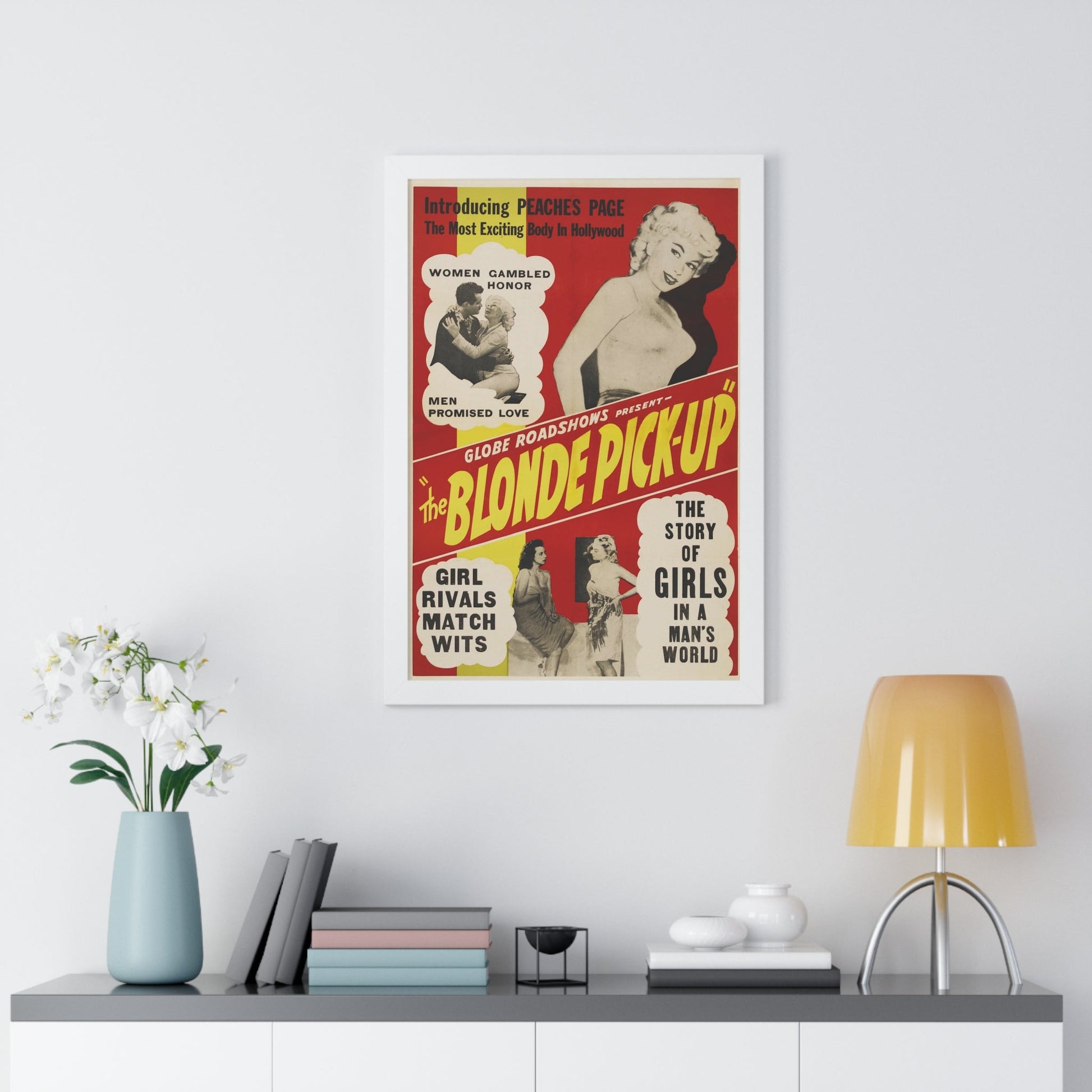 THE BLONDE PICK-UP 1951 - Framed Movie Poster-The Sticker Space