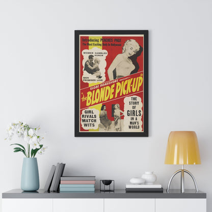 THE BLONDE PICK-UP 1951 - Framed Movie Poster-The Sticker Space