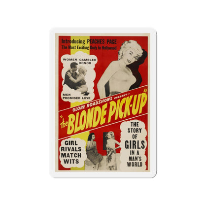 THE BLONDE PICK-UP 1951 Movie Poster - Refrigerator Magnet-2" x 2"-The Sticker Space