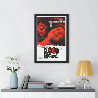 THE BLOOD DRINKERS 1964 - Framed Movie Poster - The Sticker Space