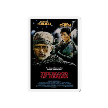 THE BLOOD OF HEROES (SALUTE OF THE JUGGER) 1969 Movie Poster - Refrigerator Magnet 3 Inch Die-Cut - The Sticker Space