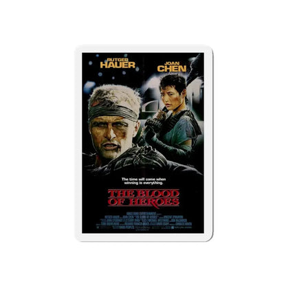 THE BLOOD OF HEROES (SALUTE OF THE JUGGER) 1969 Movie Poster - Refrigerator Magnet 4 Inch Die-Cut - The Sticker Space