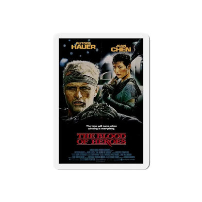 THE BLOOD OF HEROES (SALUTE OF THE JUGGER) 1969 Movie Poster - Refrigerator Magnet 5 Inch Die-Cut - The Sticker Space