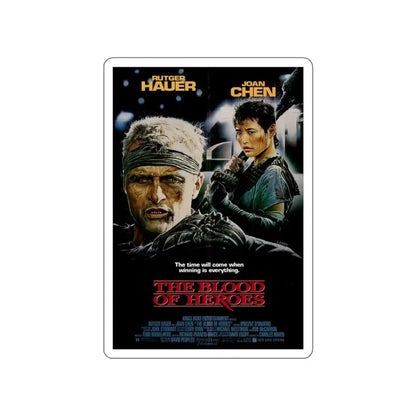 THE BLOOD OF HEROES (SALUTE OF THE JUGGER) 1969 Movie Poster STICKER Vinyl Die-Cut Decal 4 Inch - The Sticker Space