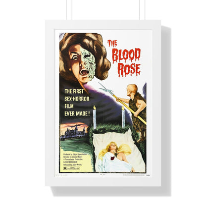 THE BLOOD ROSE 1970 - Framed Movie Poster-16″ x 24″-The Sticker Space