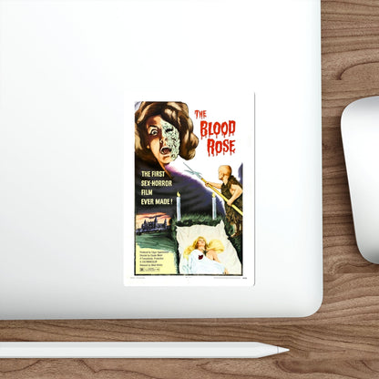 THE BLOOD ROSE 1970 Movie Poster STICKER Vinyl Die-Cut Decal-The Sticker Space