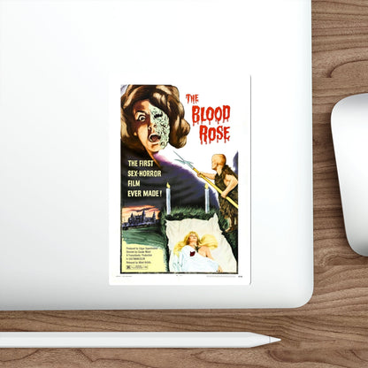 THE BLOOD ROSE 1970 Movie Poster STICKER Vinyl Die-Cut Decal-The Sticker Space