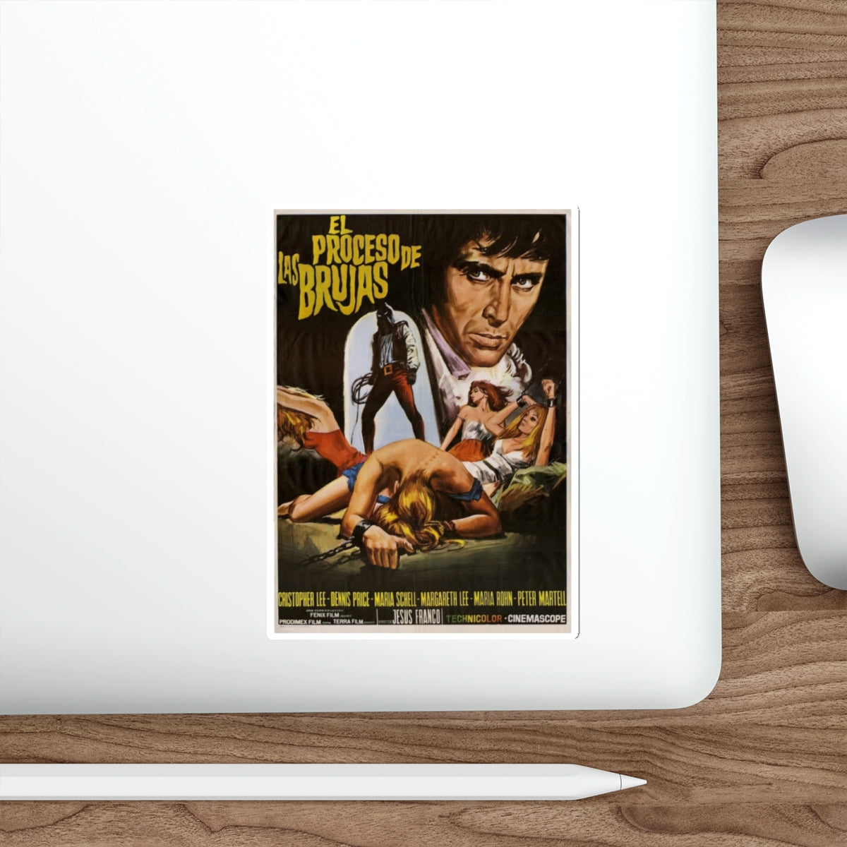 THE BLOODY JUDGE 1970 Movie Poster STICKER Vinyl Die-Cut Decal-The Sticker Space