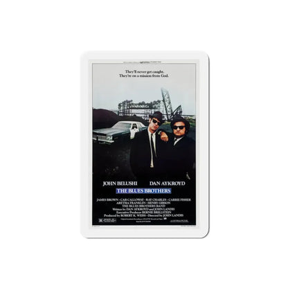 The Blues Brothers 1980 Movie Poster Refrigerator Magnet 2 Inch - The Sticker Space