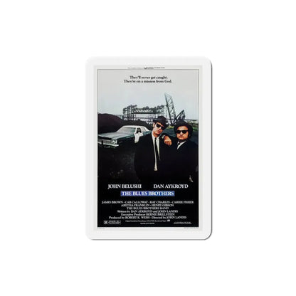 The Blues Brothers 1980 Movie Poster Refrigerator Magnet 3 Inch - The Sticker Space