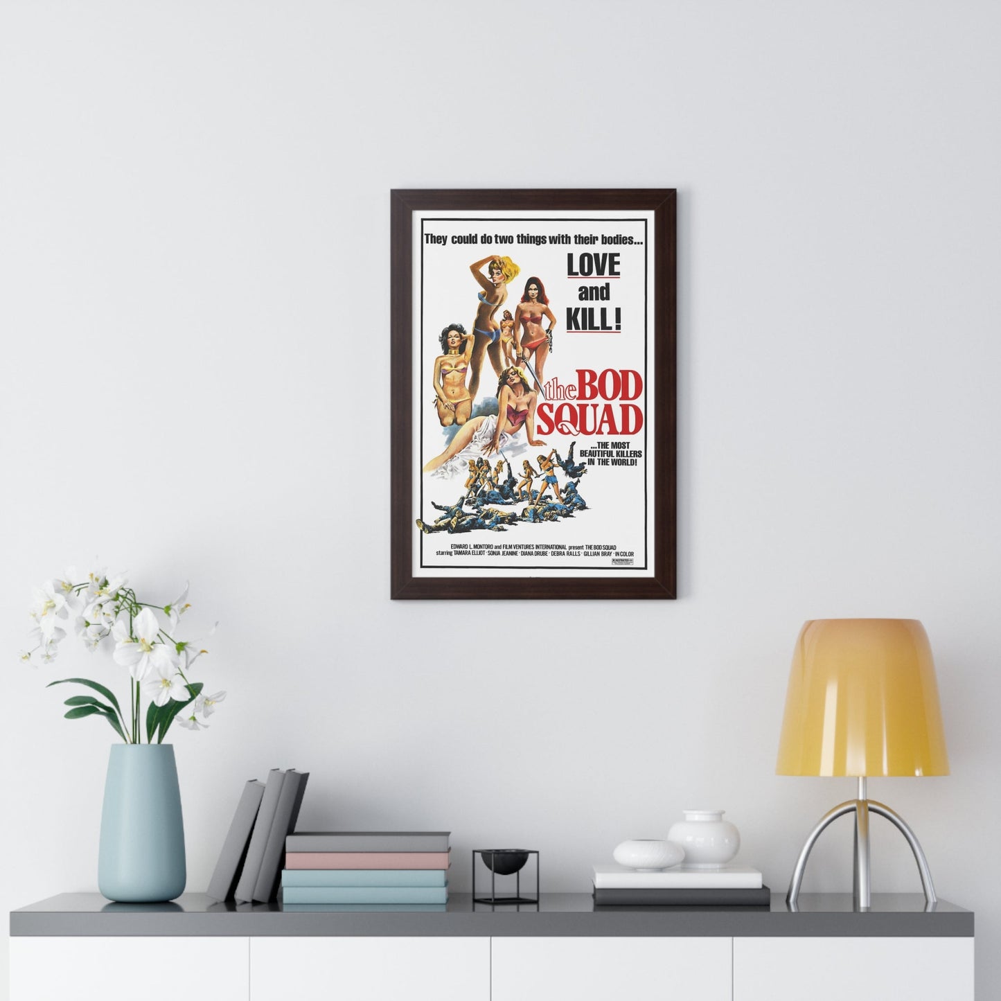 THE BOD SQUAD (VIRGINS OF THE SEVEN SEAS) 1974 - Framed Movie Poster-The Sticker Space