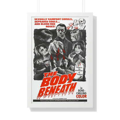 THE BODY BENEATH 1970 - Framed Movie Poster-20" x 30"-The Sticker Space