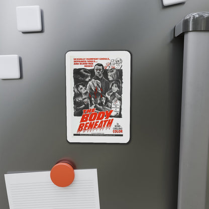 THE BODY BENEATH 1970 Movie Poster - Refrigerator Magnet-The Sticker Space