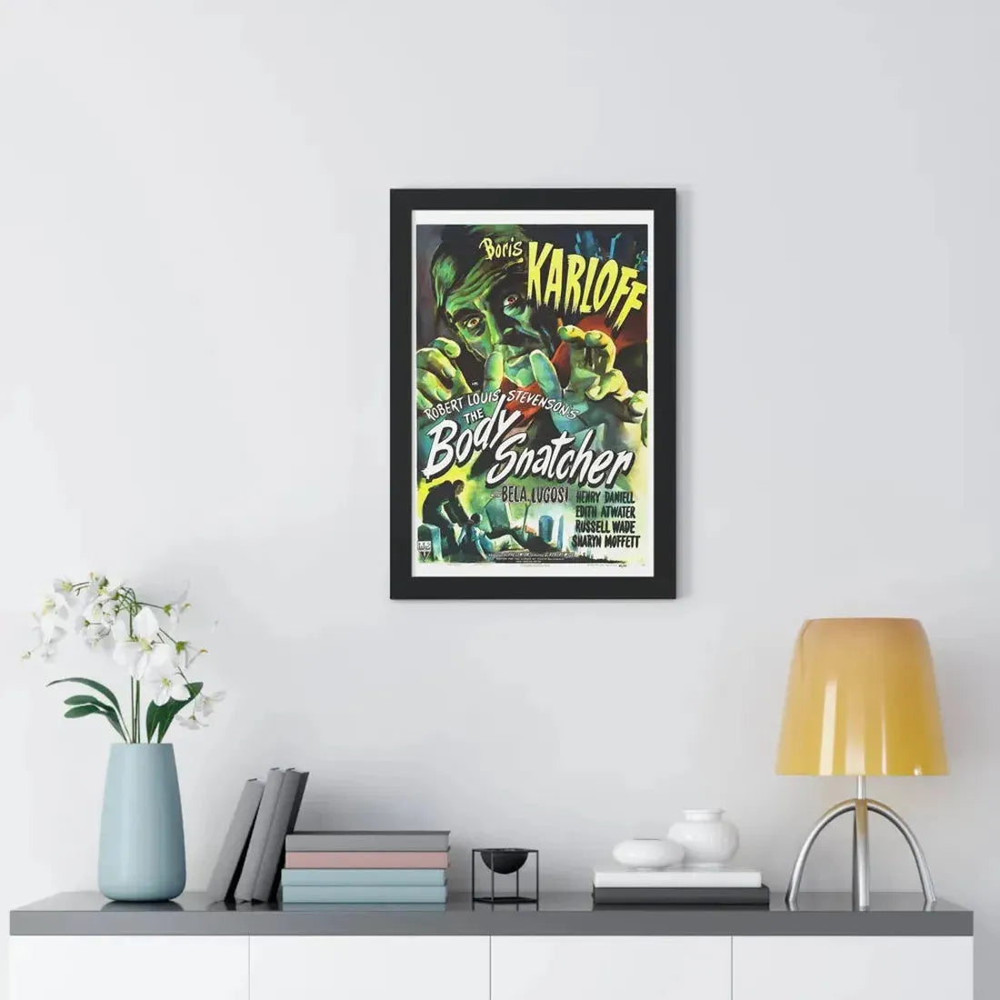 THE BODY SNATCHER 1945 - Framed Movie Poster - The Sticker Space
