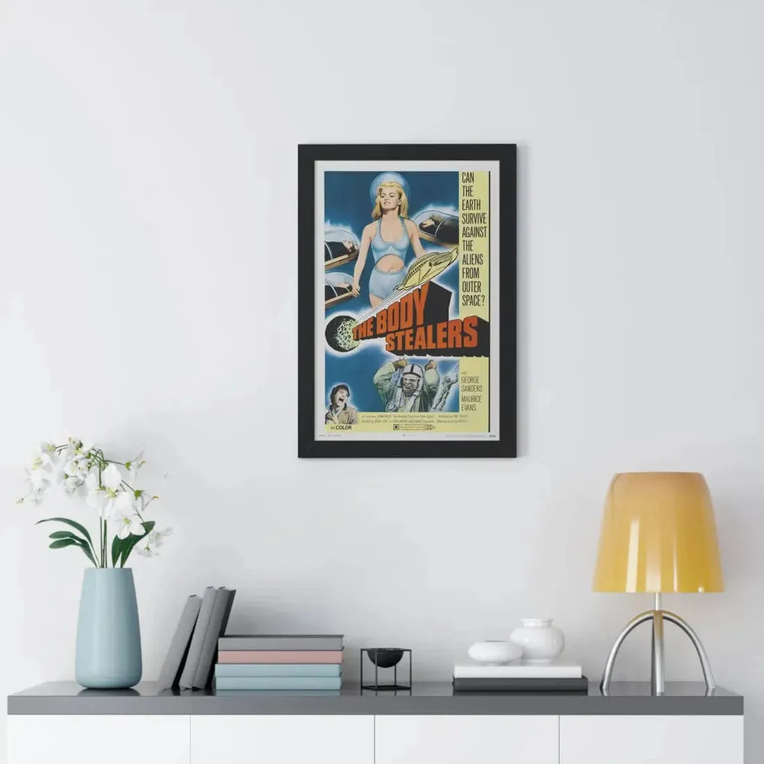 THE BODY STEALERS 1969 - Framed Movie Poster - The Sticker Space