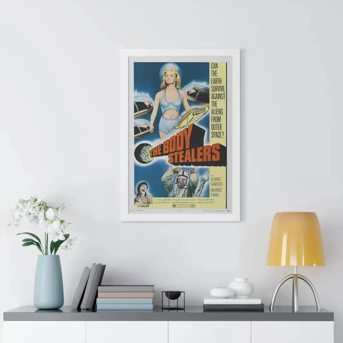 THE BODY STEALERS 1969 - Framed Movie Poster - The Sticker Space