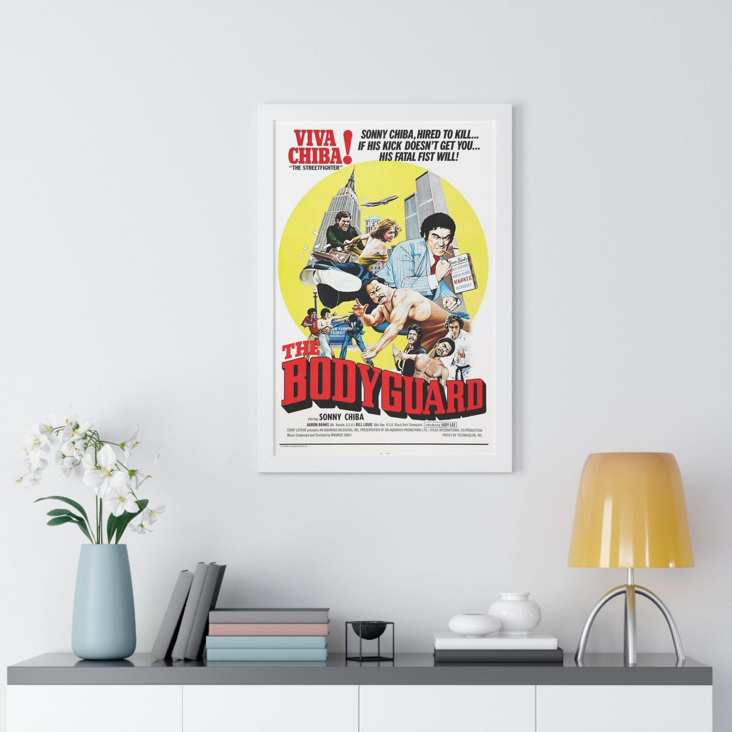 THE BODYGUARD 1973 - Framed Movie Poster-The Sticker Space