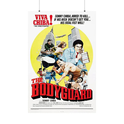 THE BODYGUARD 1973 - Paper Movie Poster 36" x 54" Matte - The Sticker Space