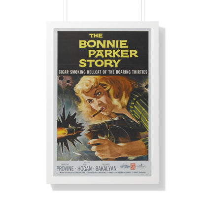 THE BONNIE PARKER STORY 1958 - Framed Movie Poster-20" x 30"-The Sticker Space