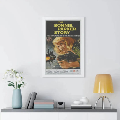 THE BONNIE PARKER STORY 1958 - Framed Movie Poster - The Sticker Space