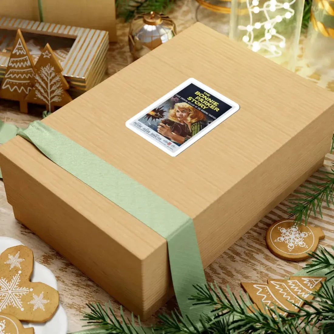 The Bonnie Parker Story 1958 Movie Poster - STICKER Vinyl Kiss-Cut Decal - The Sticker Space