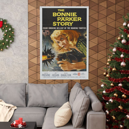 THE BONNIE PARKER STORY 1958 - Paper Movie Poster-The Sticker Space