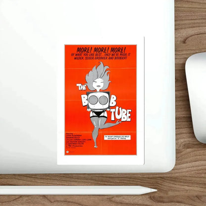 The Boob Tube 1975 Movie Poster STICKER Vinyl Die-Cut Decal - The Sticker Space
