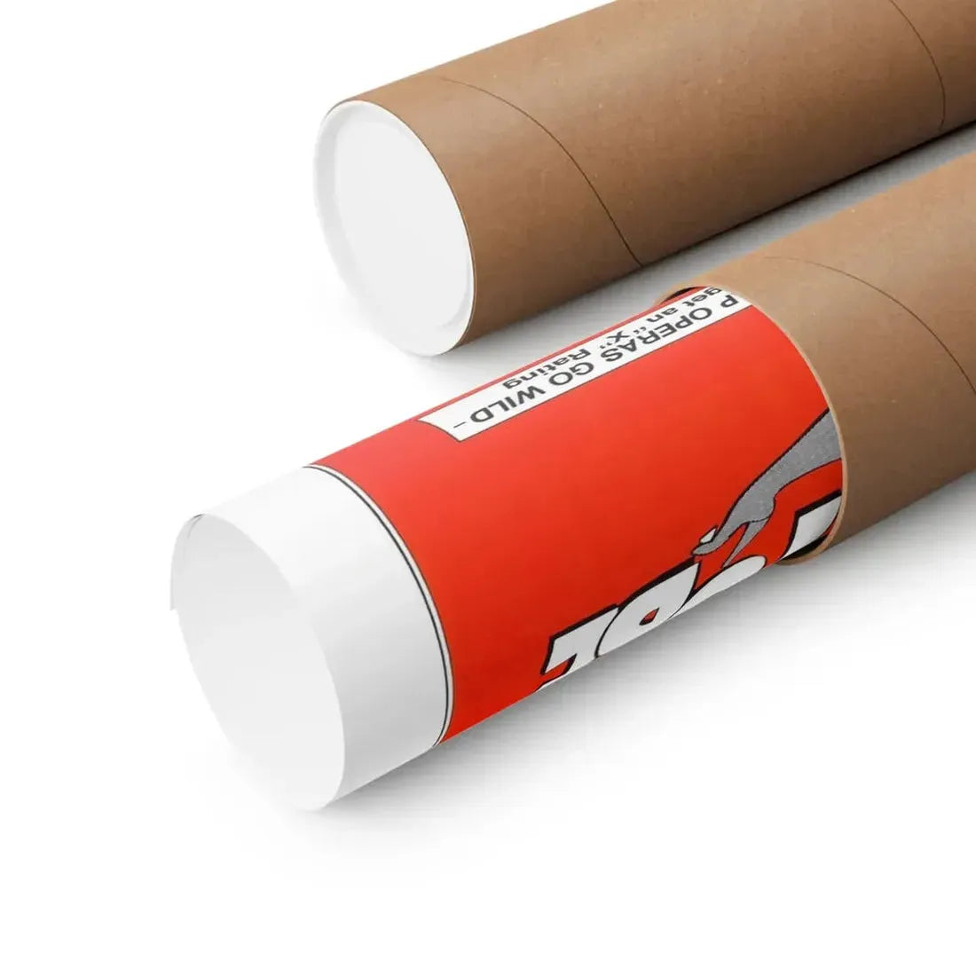 THE BOOBTUBE 1975 - Paper Movie Poster - The Sticker Space