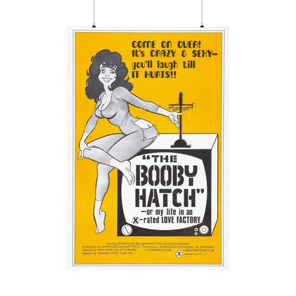 THE BOOBY HATCH 1976 - Paper Movie Poster 36" x 54" Matte - The Sticker Space