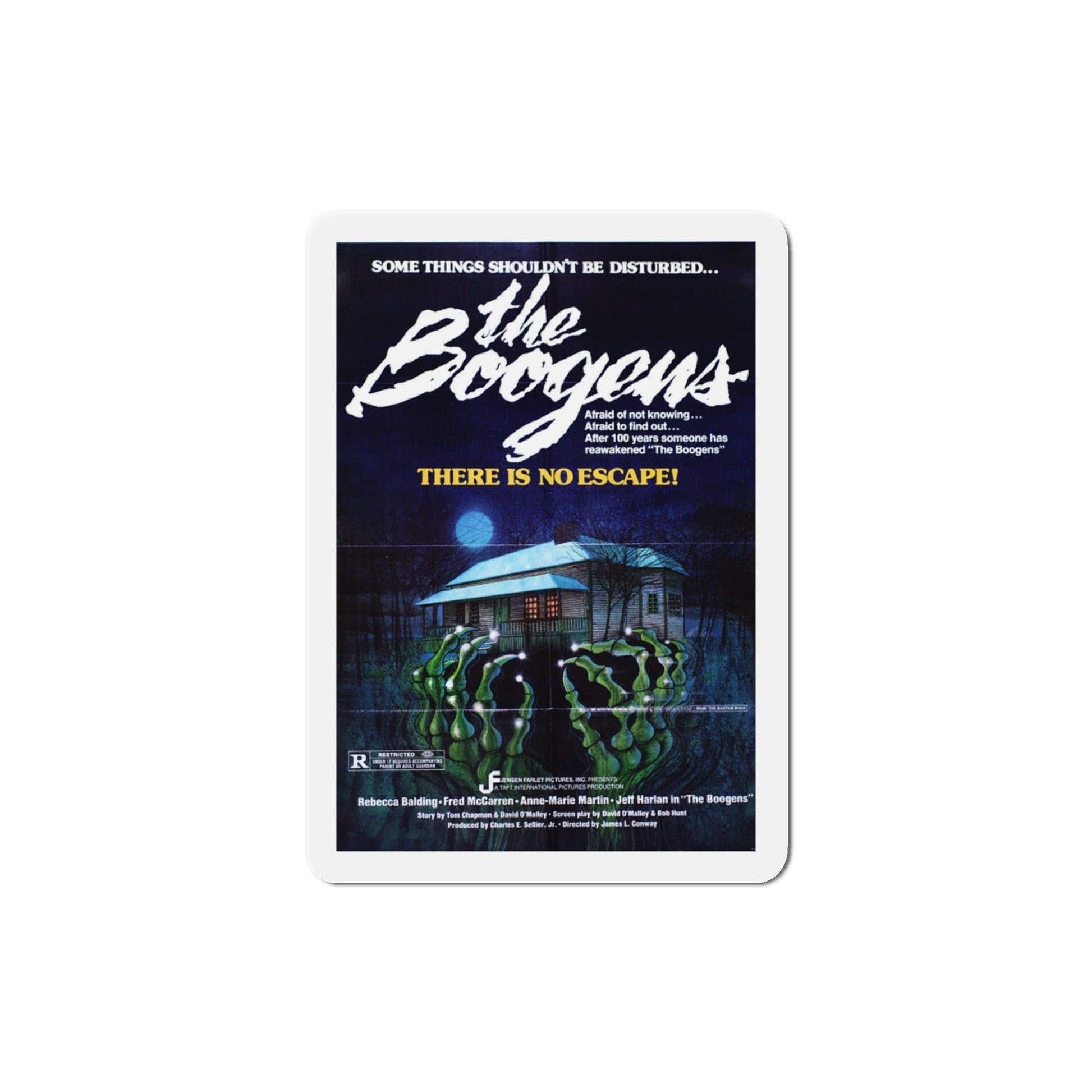 The Boogens 1982 Movie Poster Die-Cut Magnet-3" x 3"-The Sticker Space